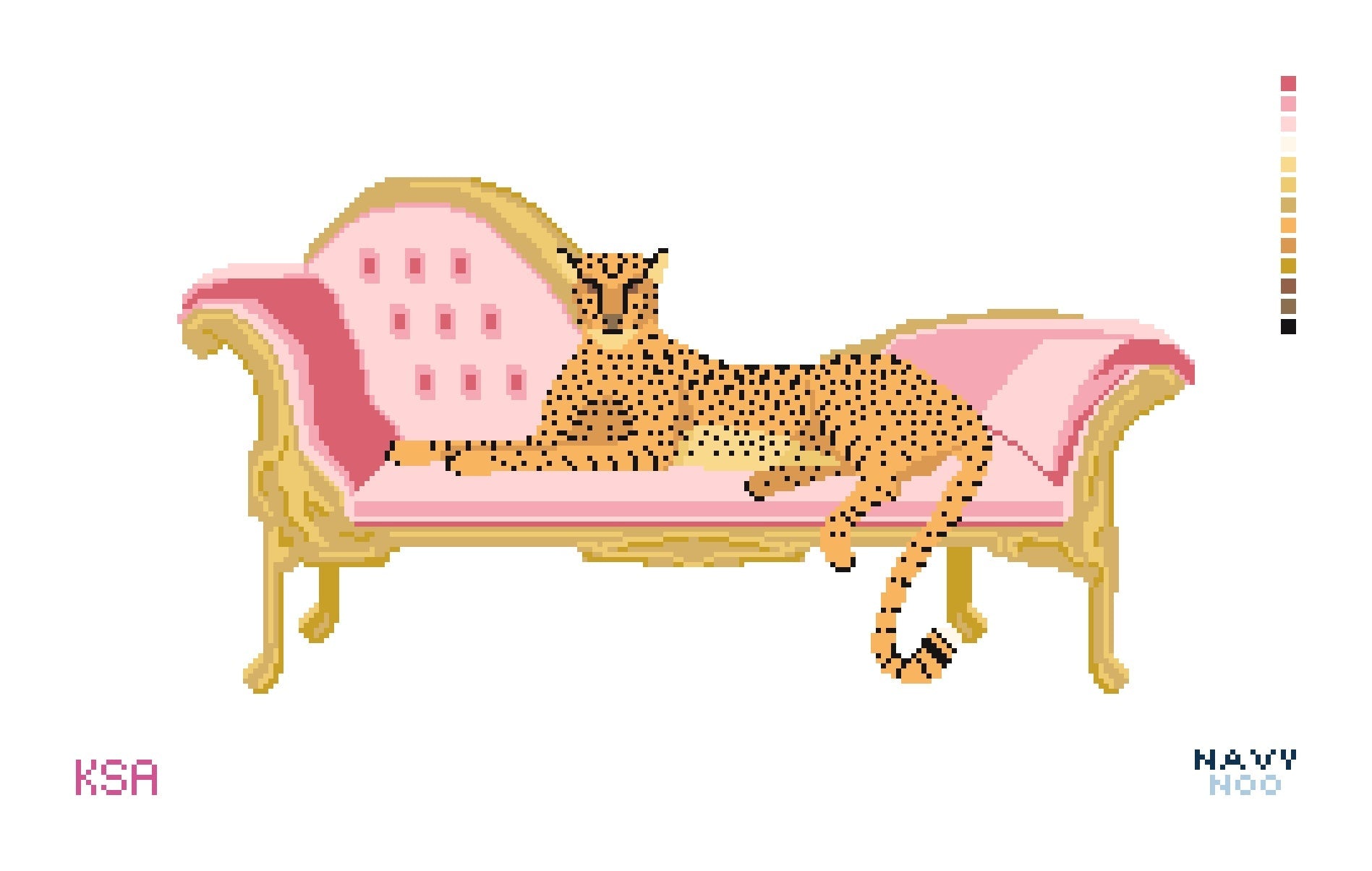 The Thrill of the Chaise - Pink