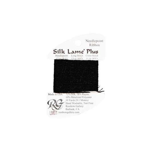 Silk Lame Braid Plus LM01 Black