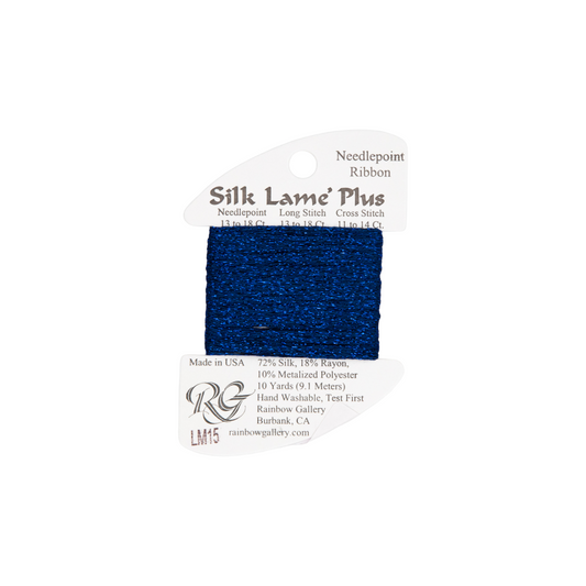 Silk Lame Braid Plus LM15 Dark Blue