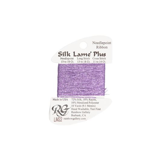 Silk Lame Braid Plus LM22 Lavender