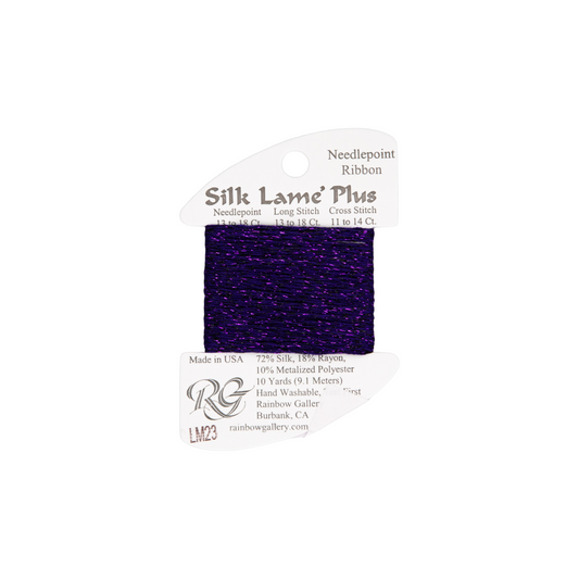 Silk Lame Braid Plus LM23 Dark Lavender