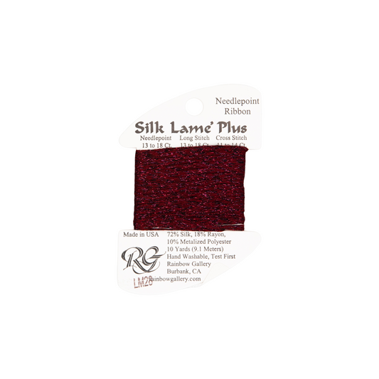Silk Lame Braid Plus LM26 Raspberry