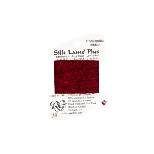 Silk Lame Braid Plus LM27 Garnet