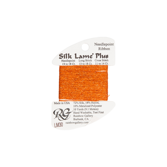 Silk Lame Braid Plus LM30 Orange