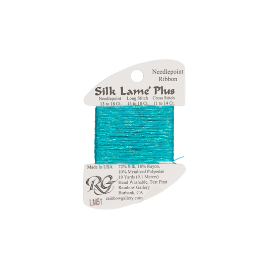 Silk Lame Braid Plus LM51 Turquoise