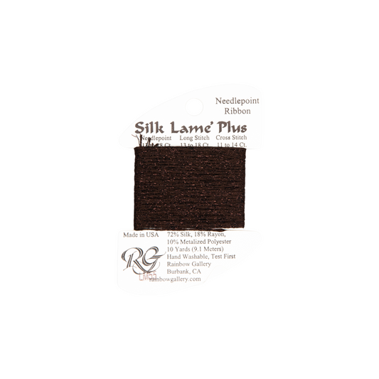Silk Lame Braid Plus LM55 Dark Chocolate