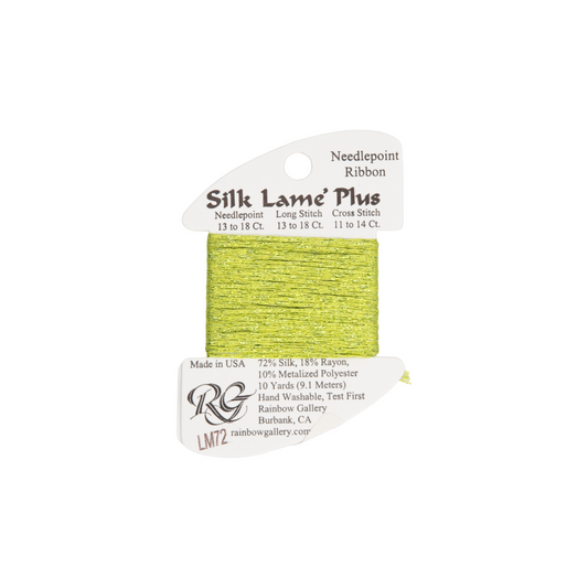 Silk Lame Braid Plus LM72 Lite Chartreuse