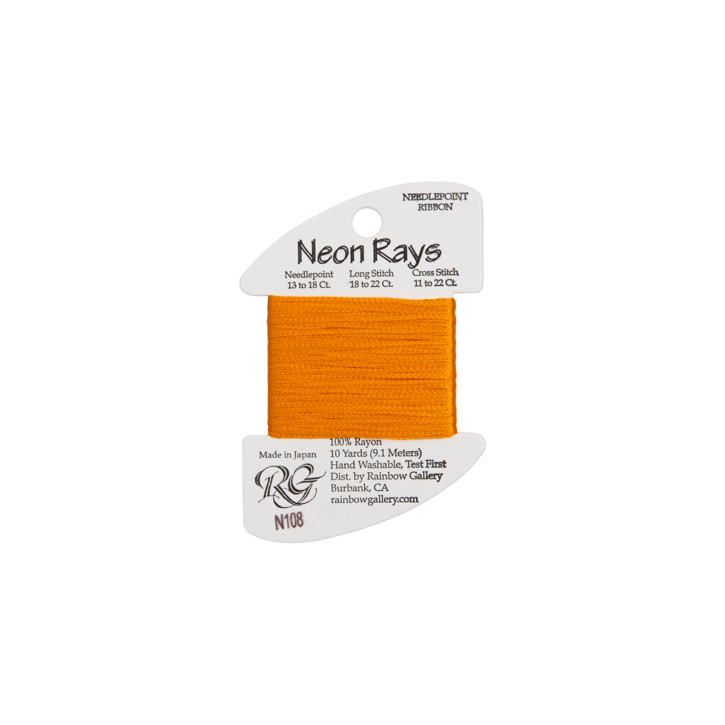 Neon Rays N108 Yellow Orange
