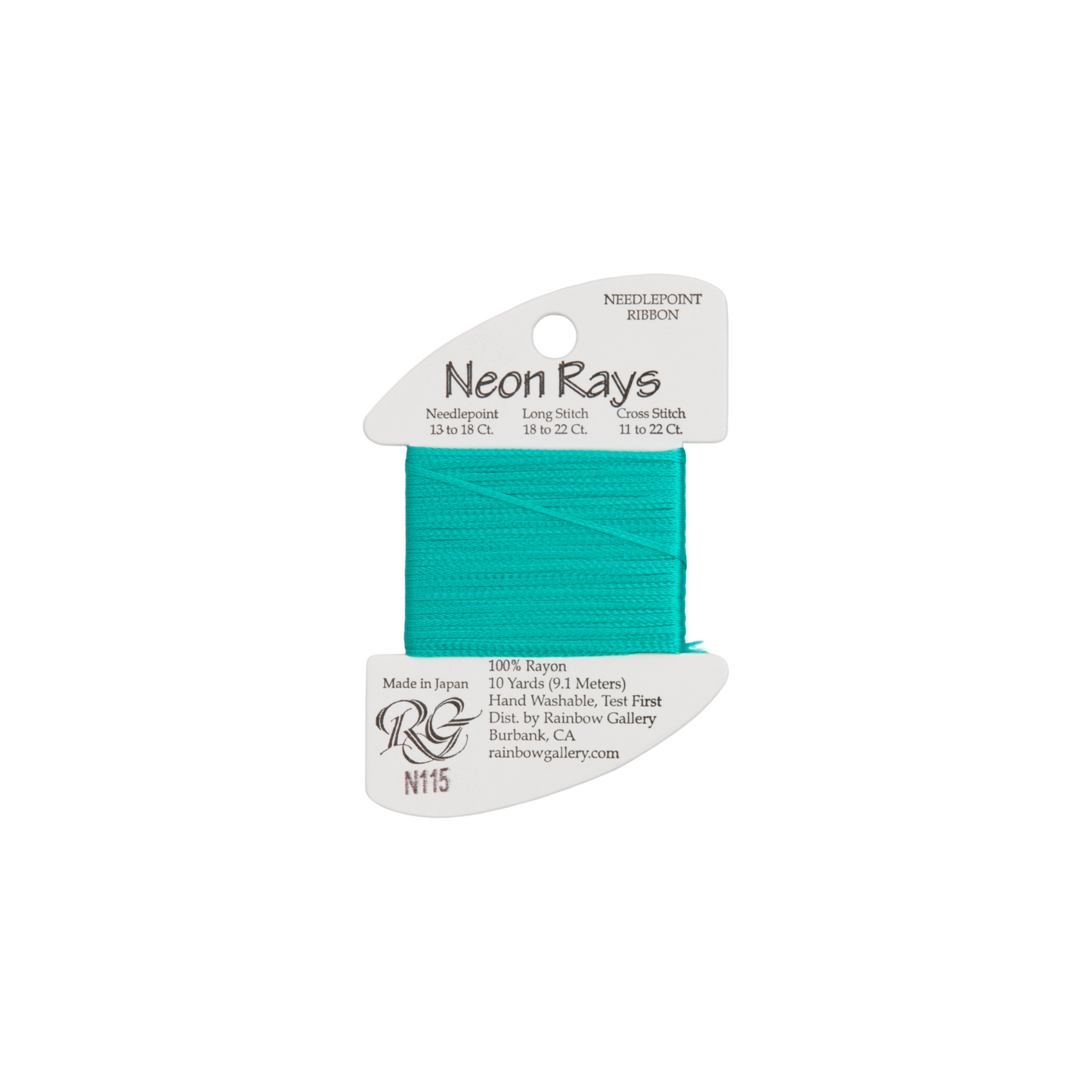 Neon Rays N115 Seafoam