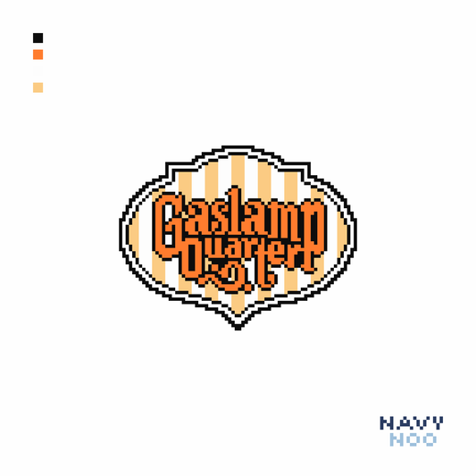 Gaslamp Quarter Sign Canvas – WHOLESALE