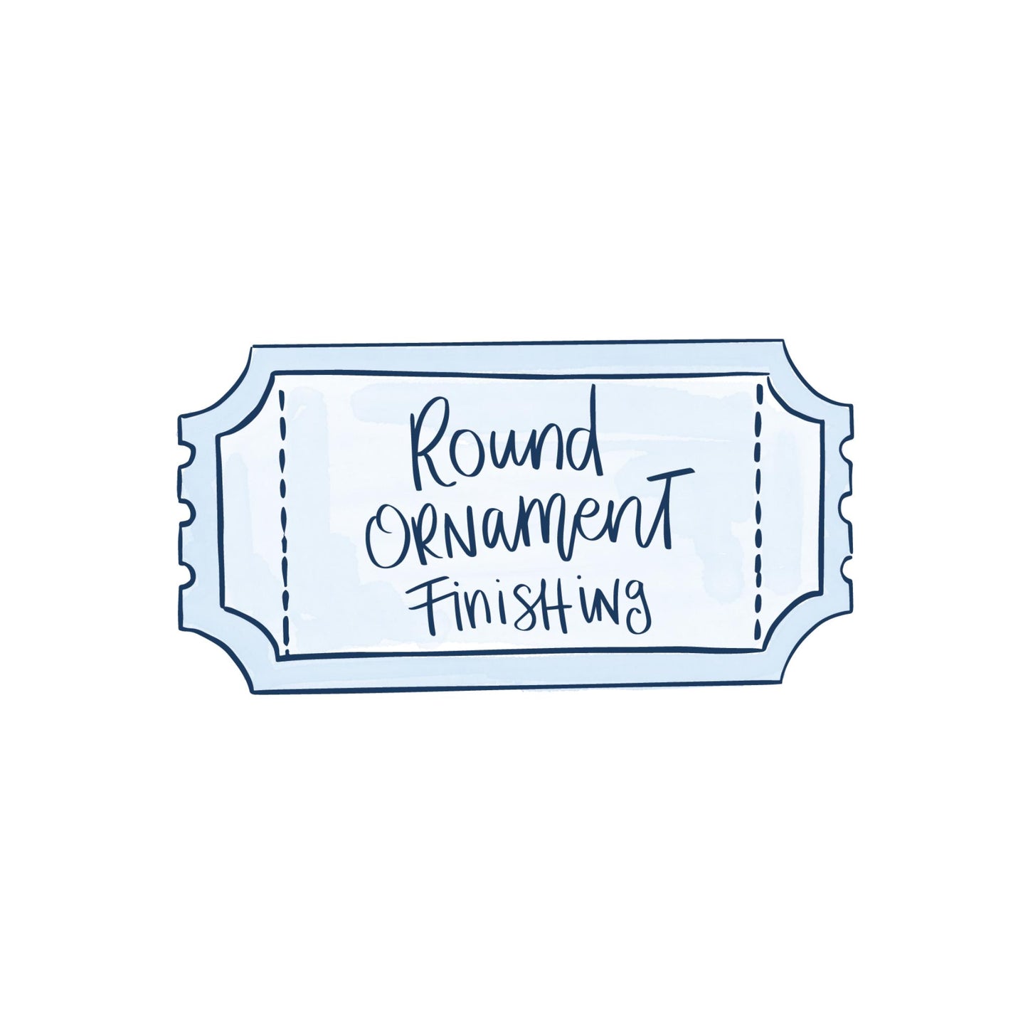 Round Ornament Finishing Class