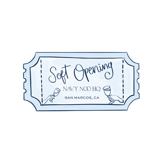Navy Noo HQ Soft Opening