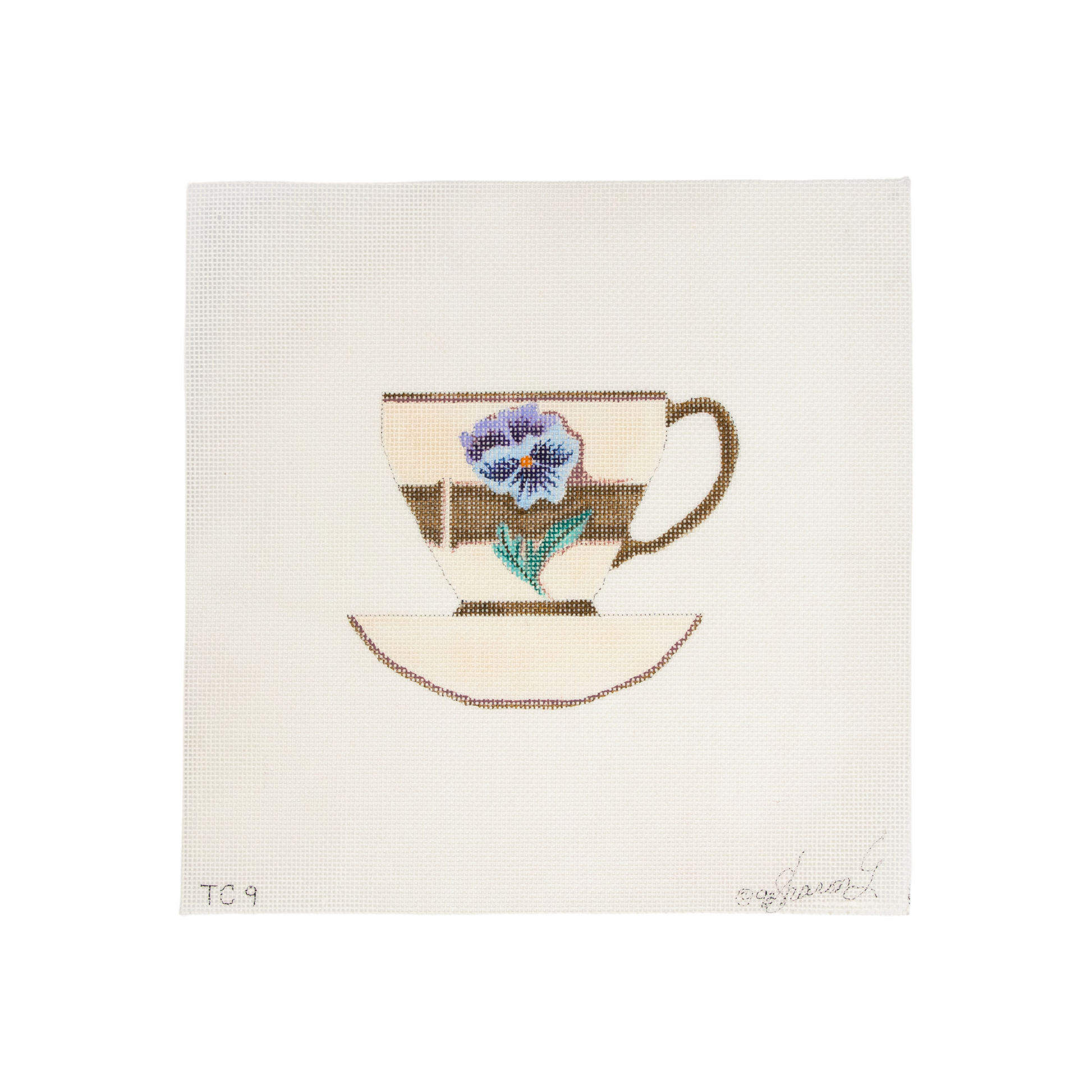 Pansy Teacup
