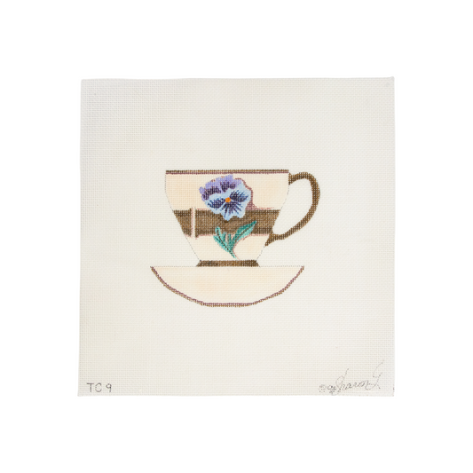 Pansy Teacup