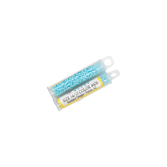Sundance Designs Seed Beads Size 14/15 - 430 Glacier Blue
