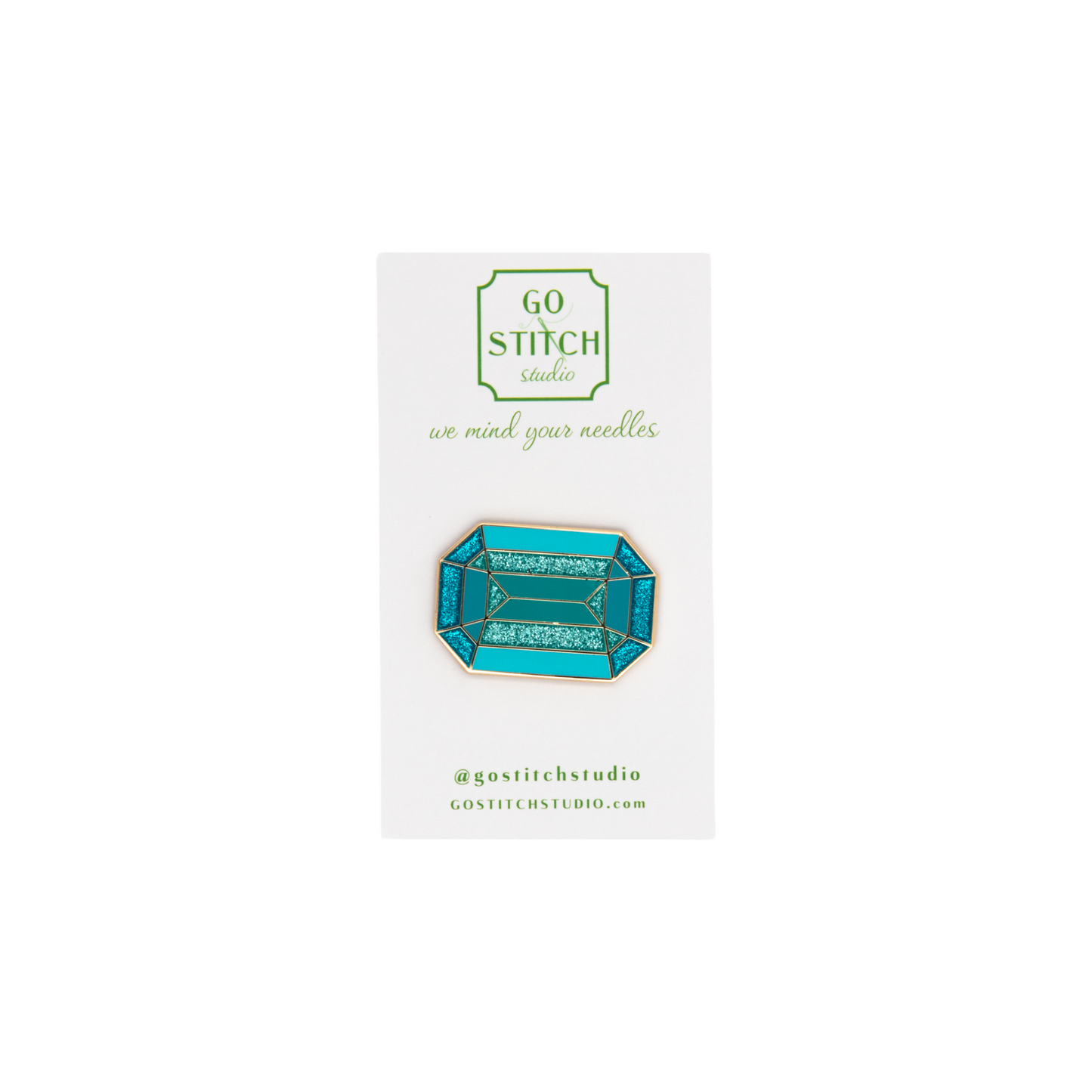 Roosevelt Inspired Aquamarine (Thin Design)