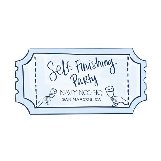 December Self-Finishing Party
