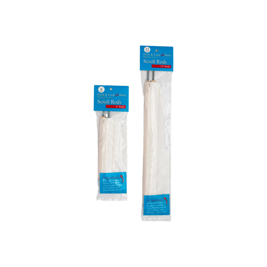 Scroll Frame System – Scroll Rods with Loop & Webbing
