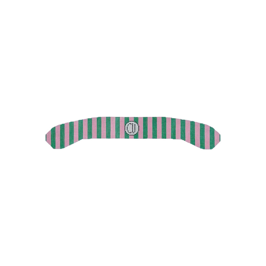 Beverly Hills Cabana Stripe with Monogram Hanger