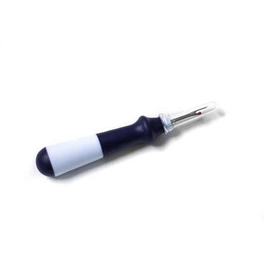 Navy blue needlepoint seam ripper by Morgan Julia Designs