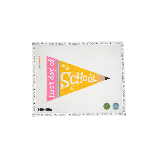 First Day of School Pennant