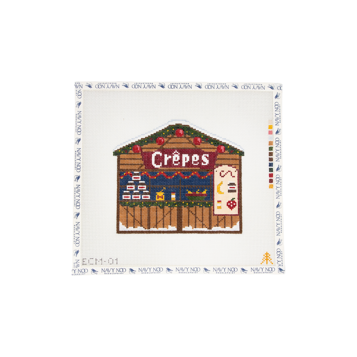 European Christmas Market Crepes Stall 