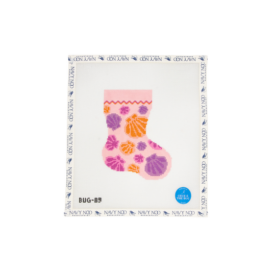 Colorful Shell Mini Stocking